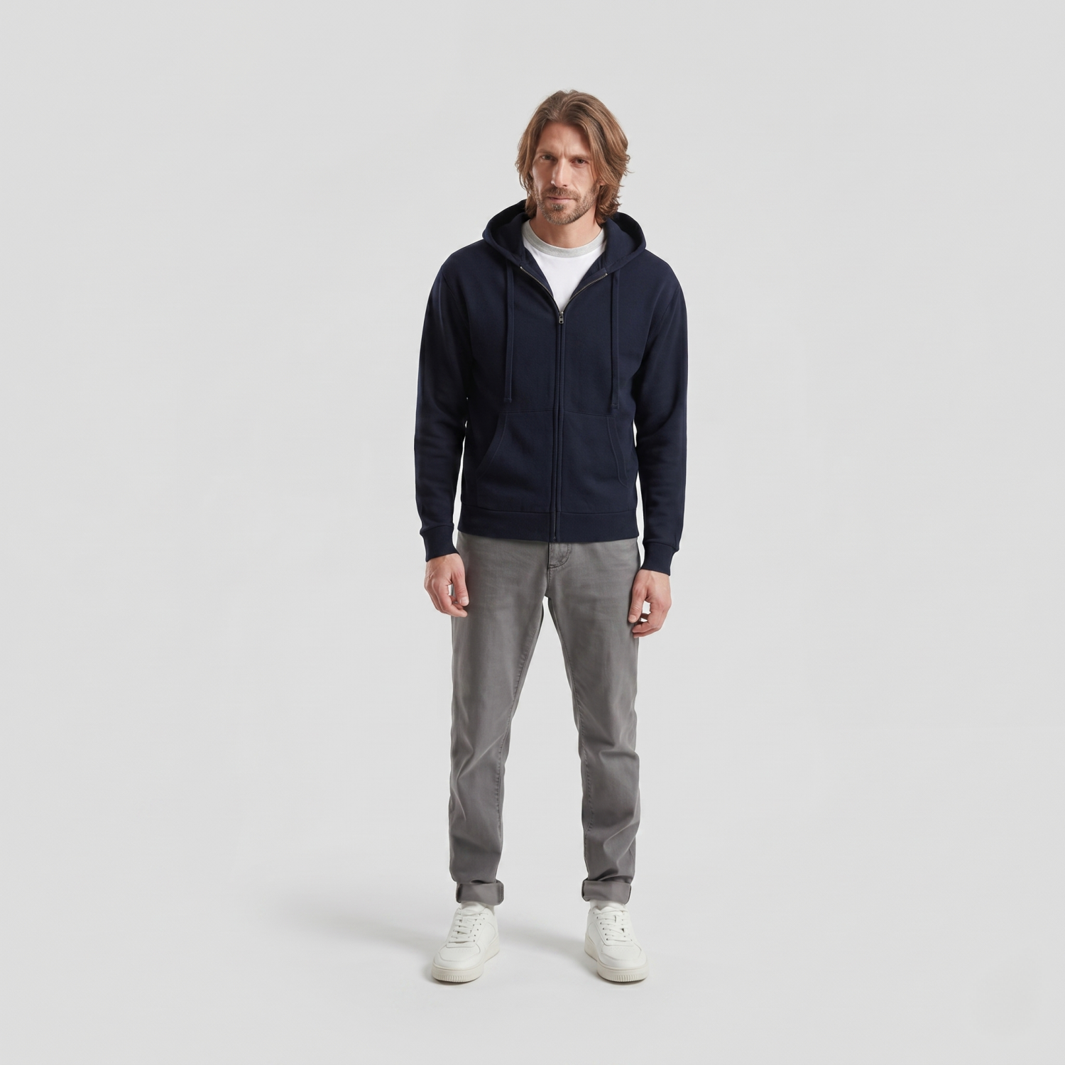 Fruit of the Loom Premium Hooded Sweat Jacket
