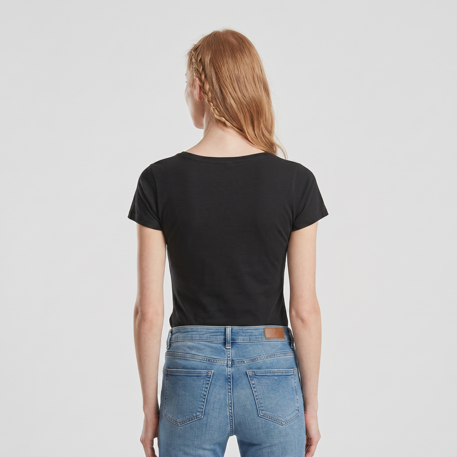 Fruit of the Loom Lady-Fit Valueweight V-neck T-shirt