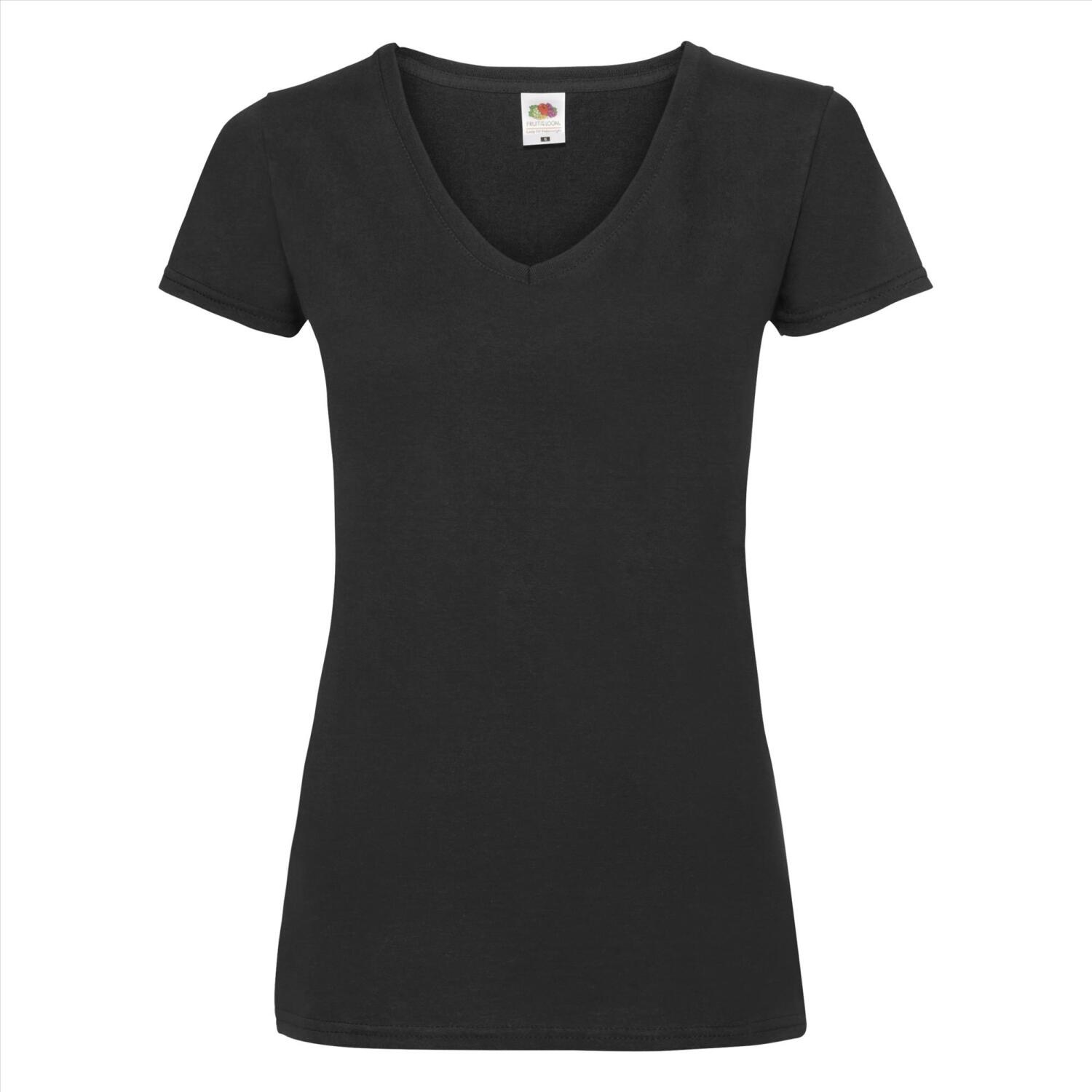 Fruit of the Loom Lady-Fit Valueweight V-neck T-shirt