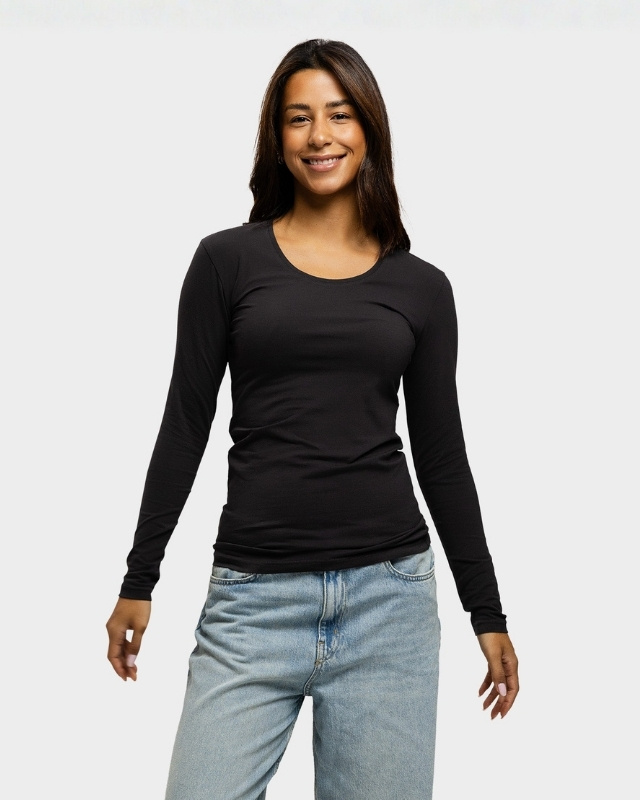 Lemon  Soda Lemon & Soda T-shirt crewneck cot/elast LS for her