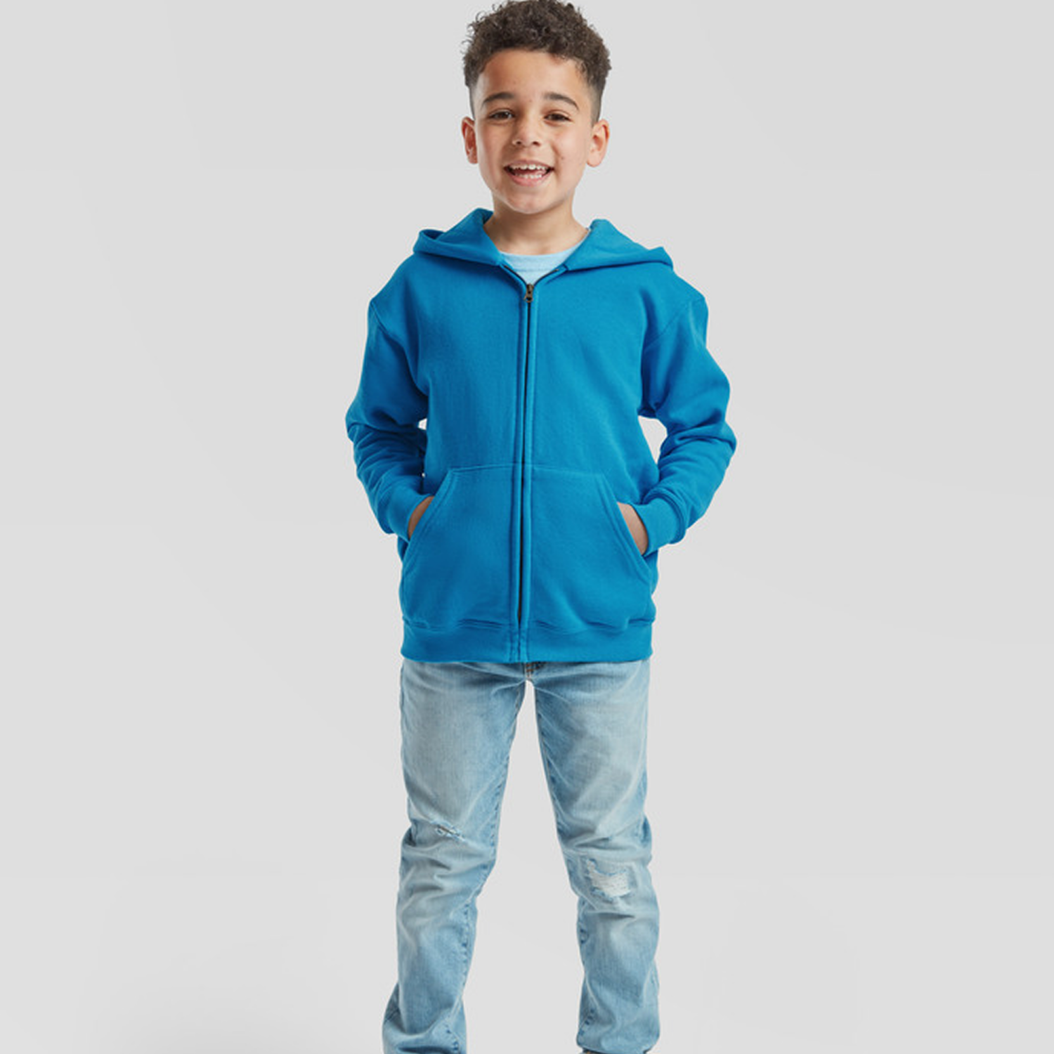 Fruit of the Loom Fruit of the Loom Kids Classic Hooded Sweat Jacket