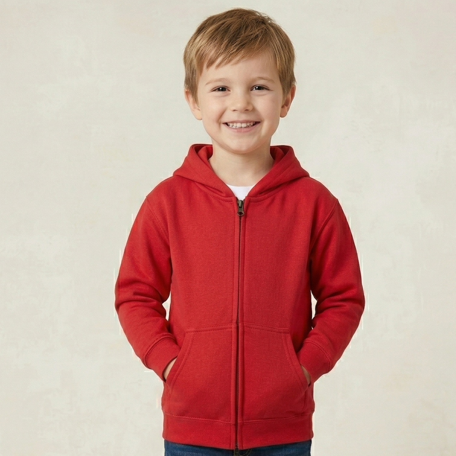 Fruit of the Loom Fruit of the Loom Kids Classic Hooded Sweat Jacket