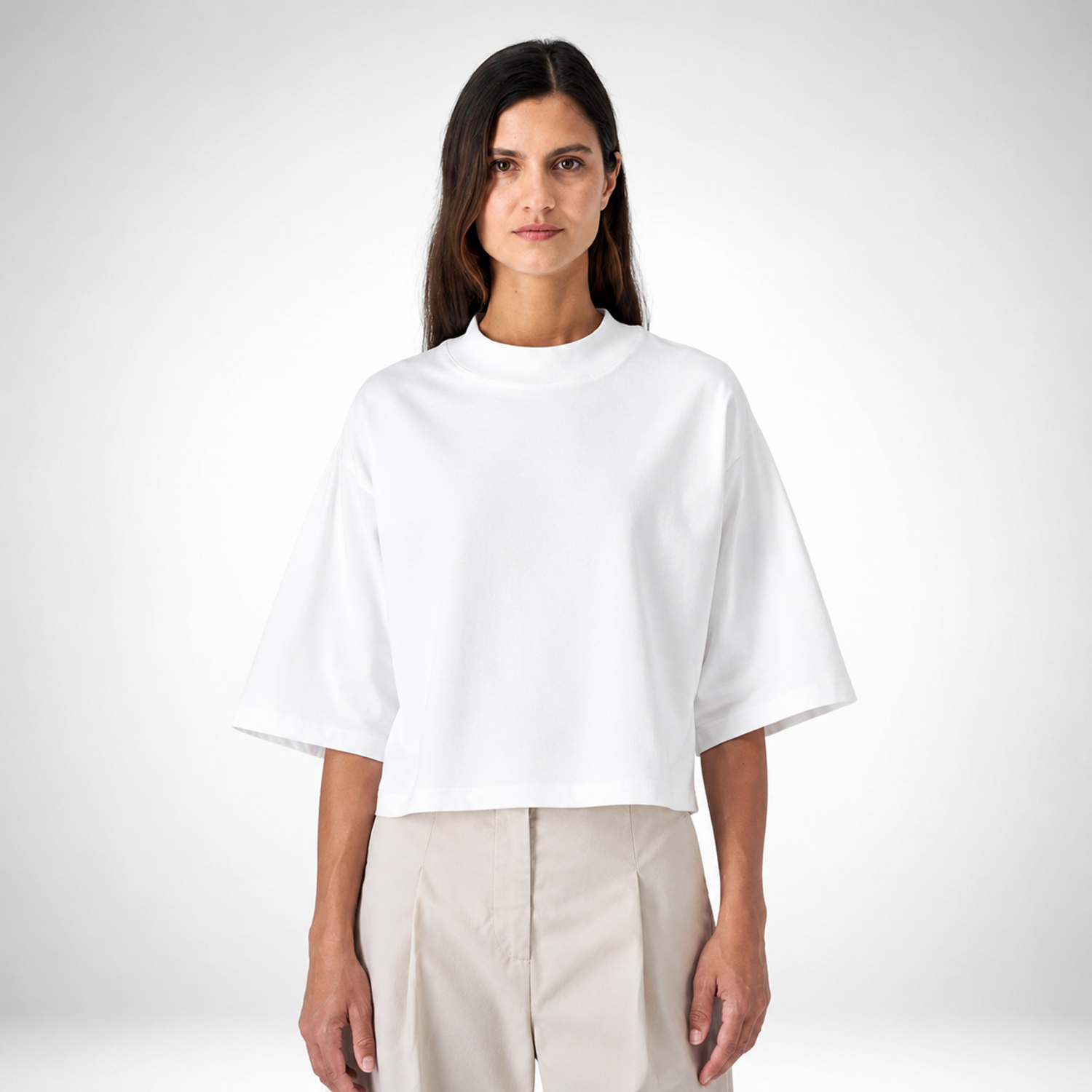 Stanley/Stella kleding bedrukken Raya dames cropped T-shirt korte mouwen STTW259