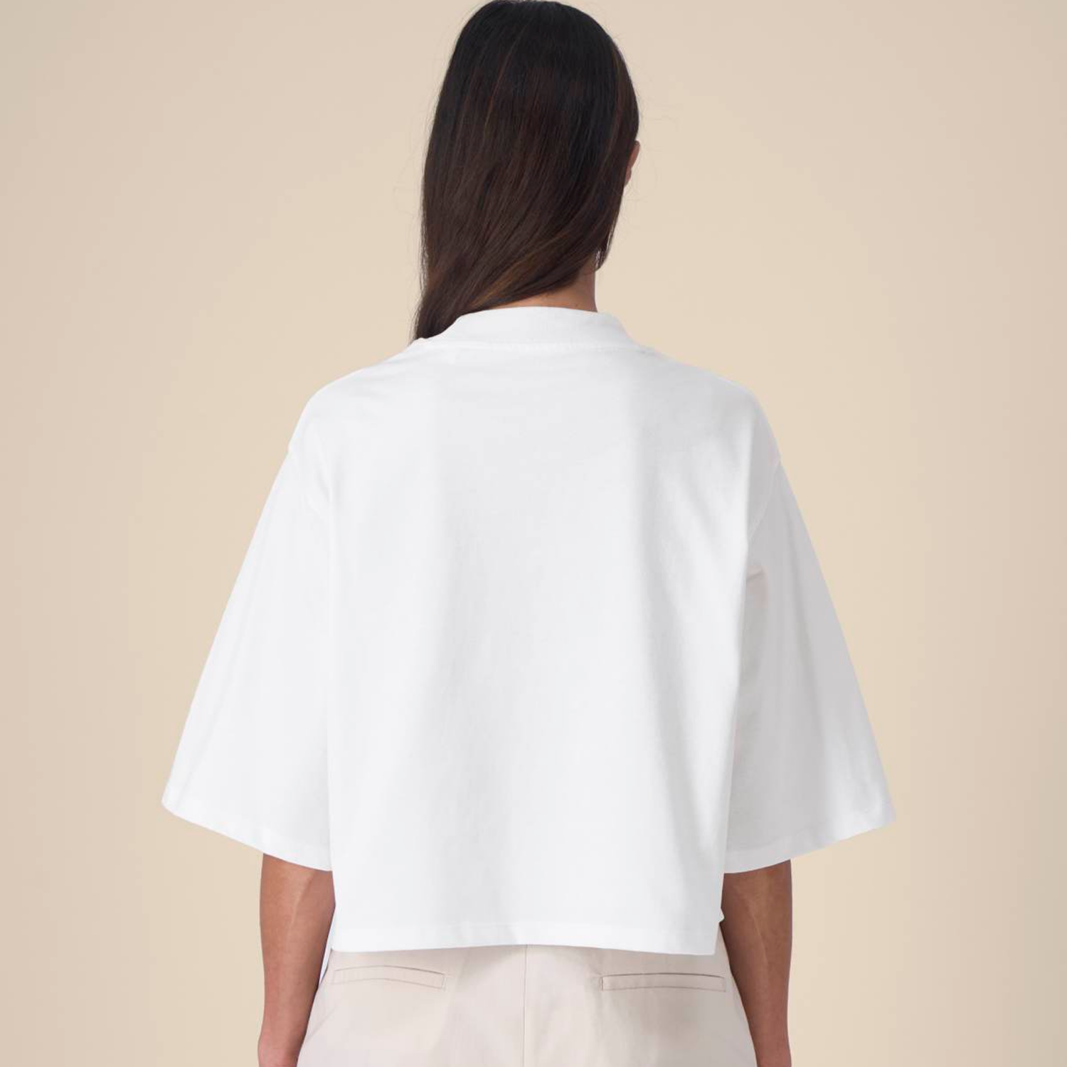 Stanley/Stella kleding bedrukken Raya dames cropped T-shirt korte mouwen STTW259