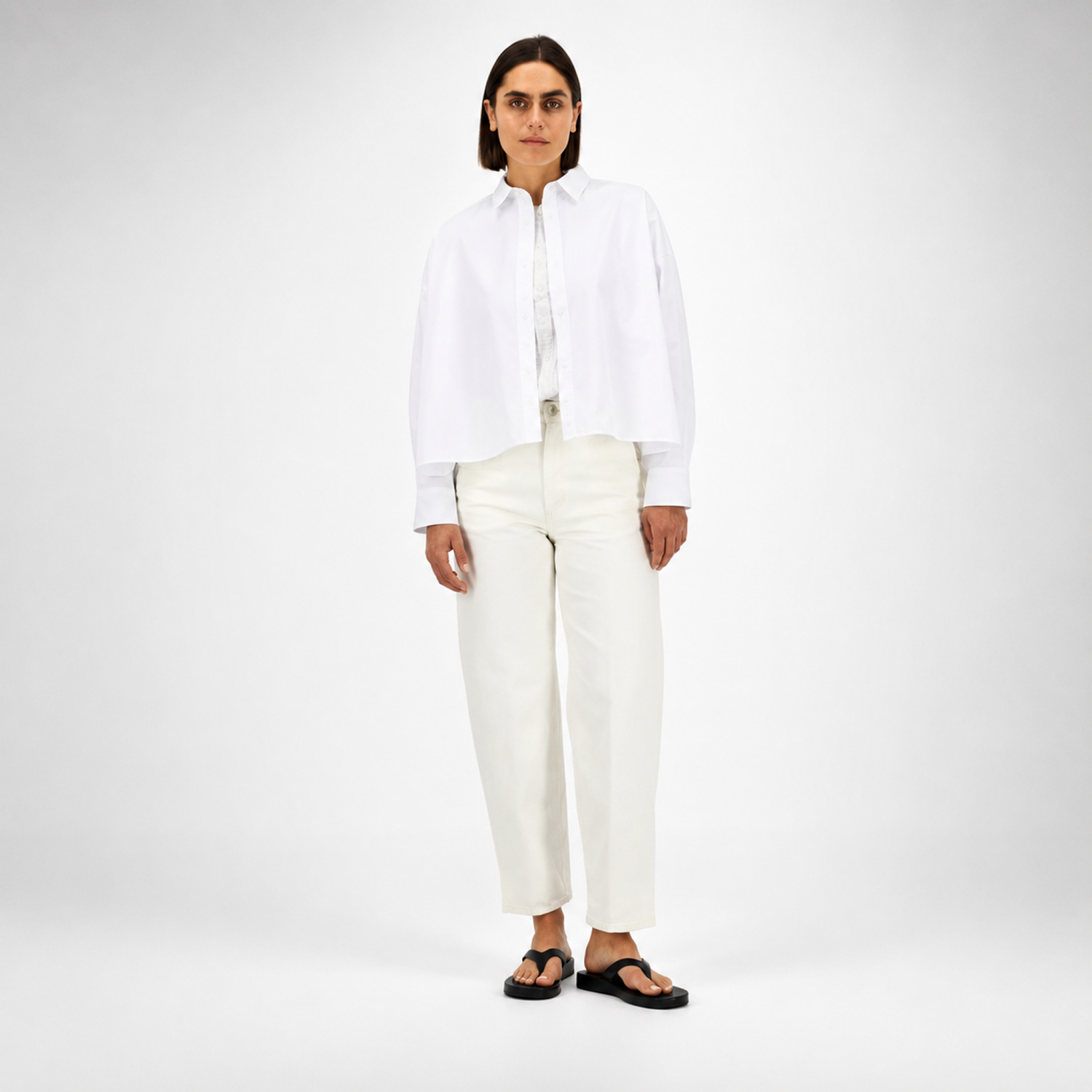 Stanley/Stella kleding bedrukken Harper dames overhemd lange mouwen STWW270