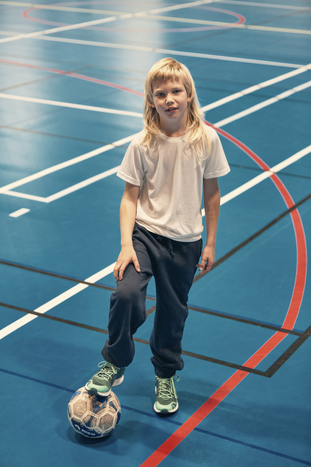 Clique Neon-t junior unisex T-shirt korte mouwen