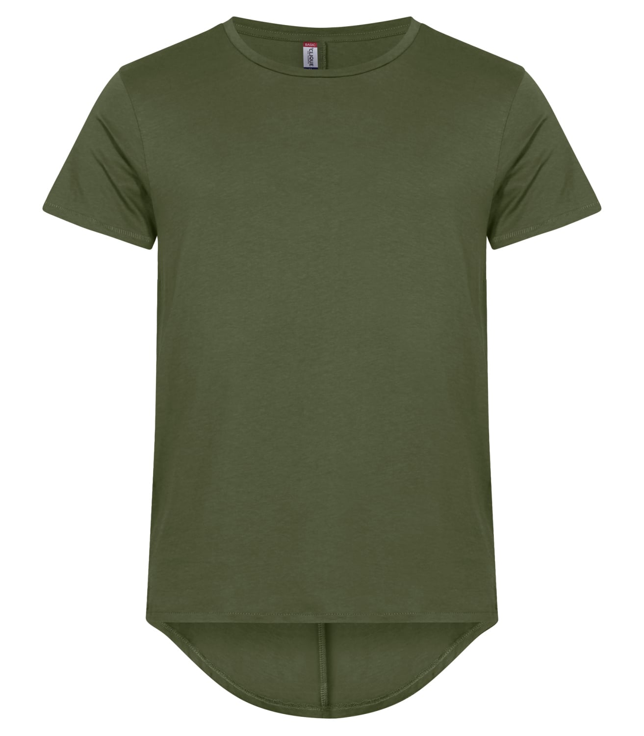 Clique Brooklyn Men T-shirt verlengd rugpand