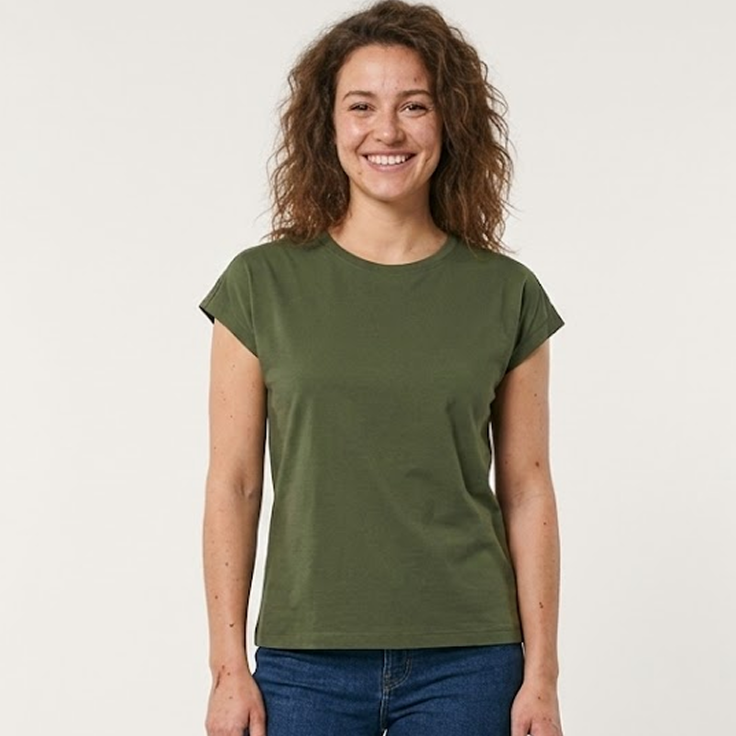Clique Fashion Top Ladies T-shirt met kapmouwen