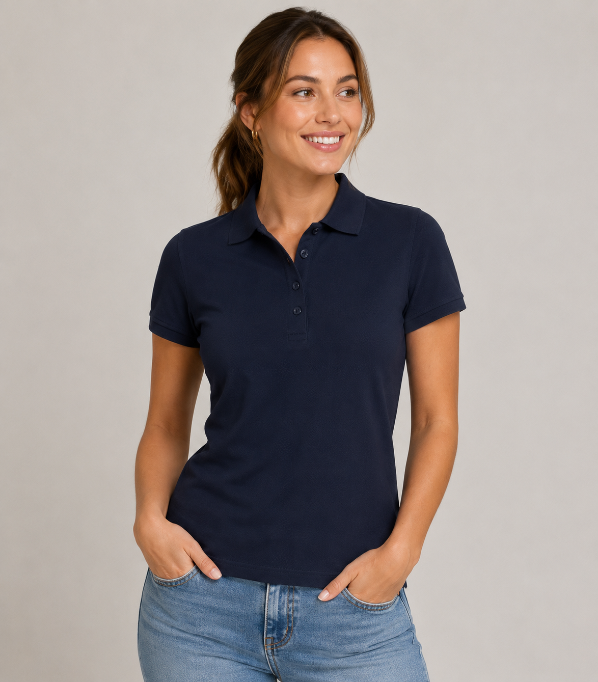 Clique Heavy Premium polo Ladies korte mouwen