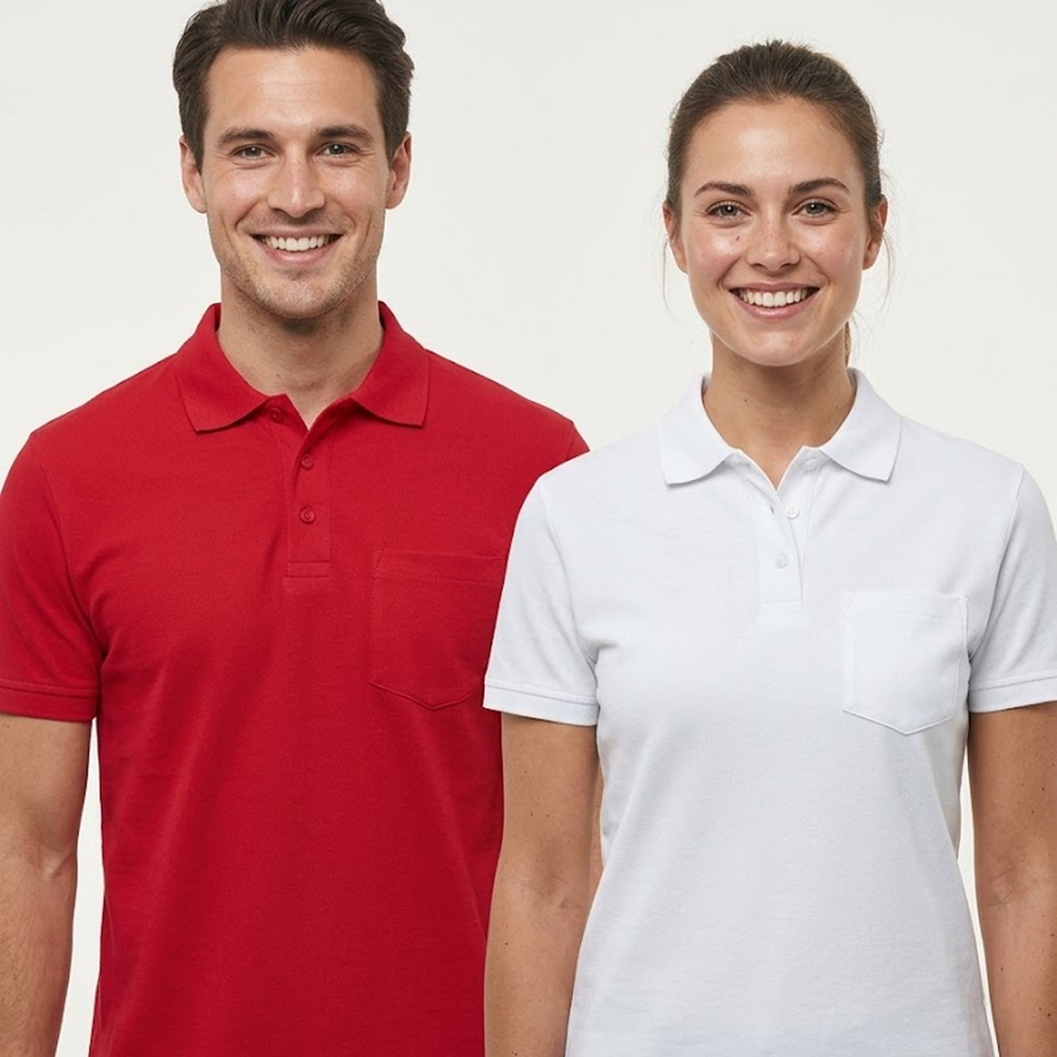 Clique Basic polo w. pocket Unisex met borstzak
