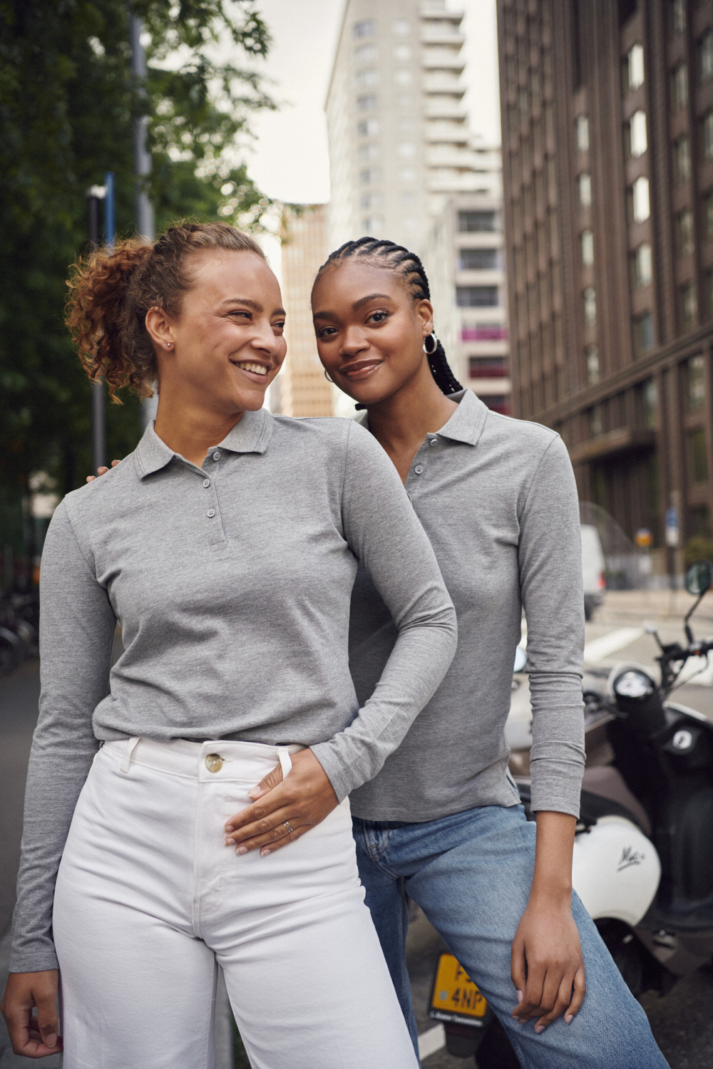 Clique Manhattan l/s polo Ladies long sleeve