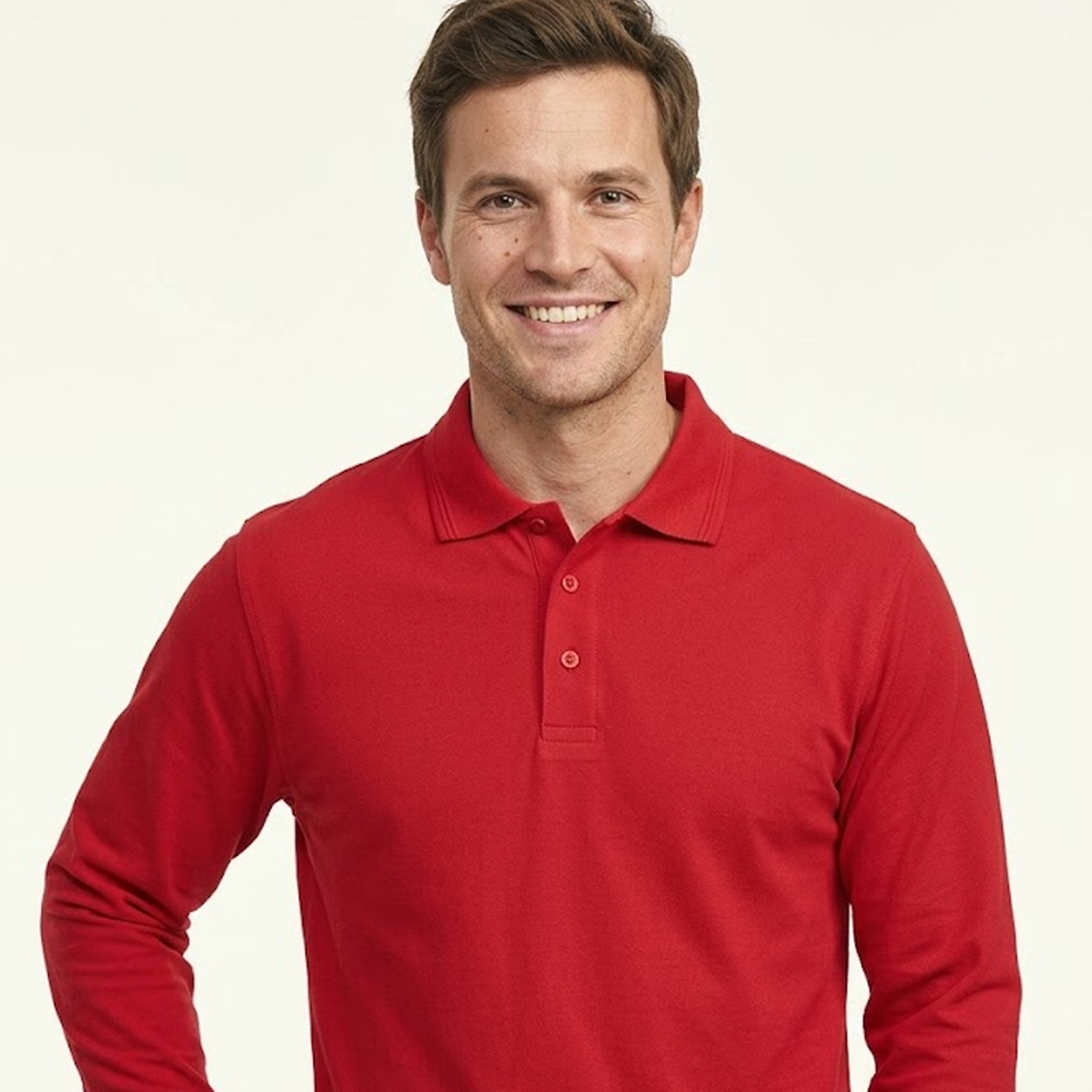 Clique Manhattan L/S Men Polo long sleeve