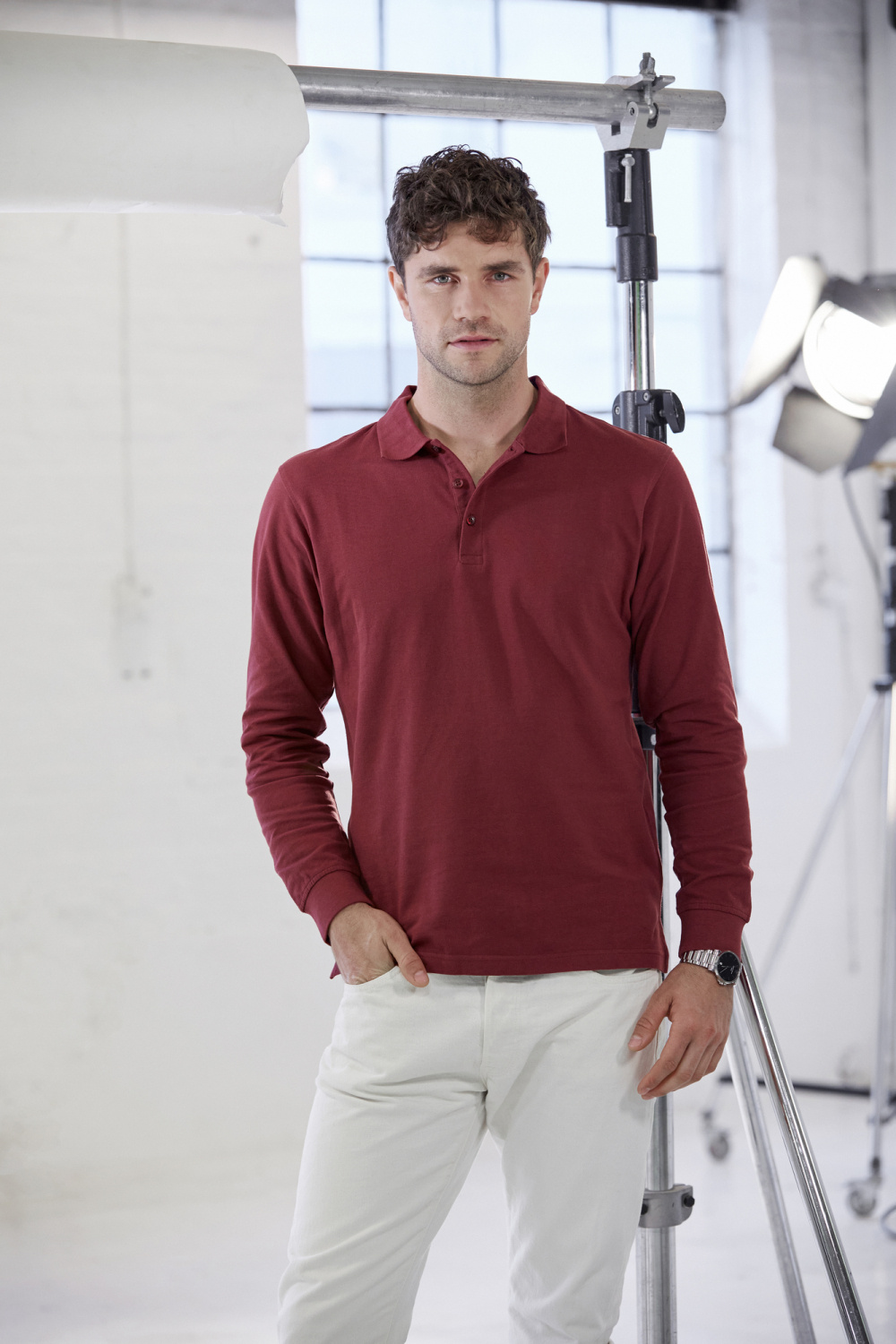 Clique Classic Lincoln L/S Men polo long sleeve