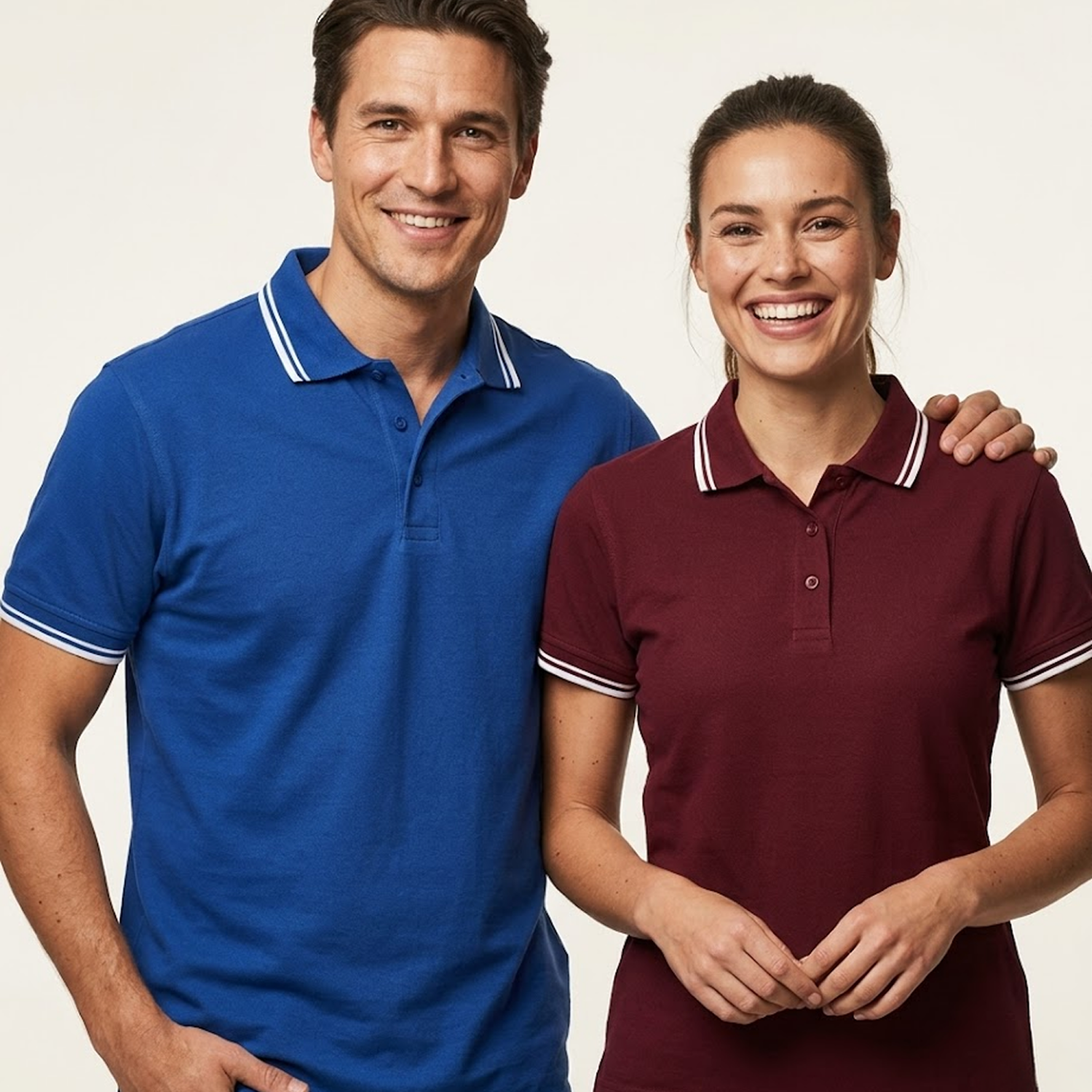 Clique Amarillo Unisex polo korte mouwen