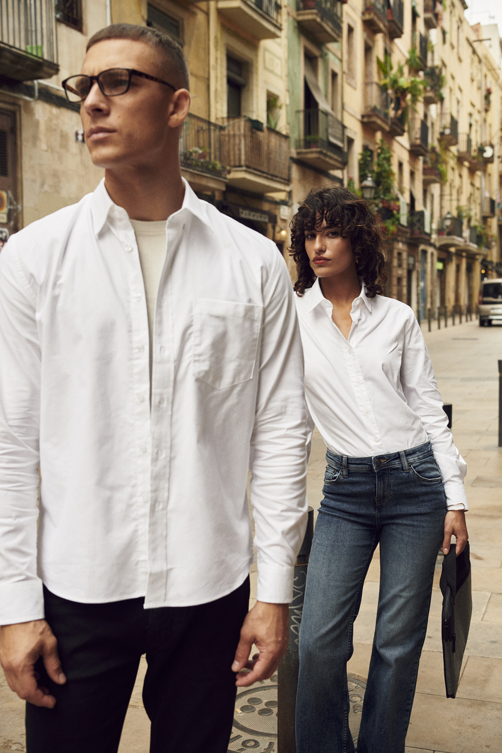 Clique Oxford Men overhemd long sleeve