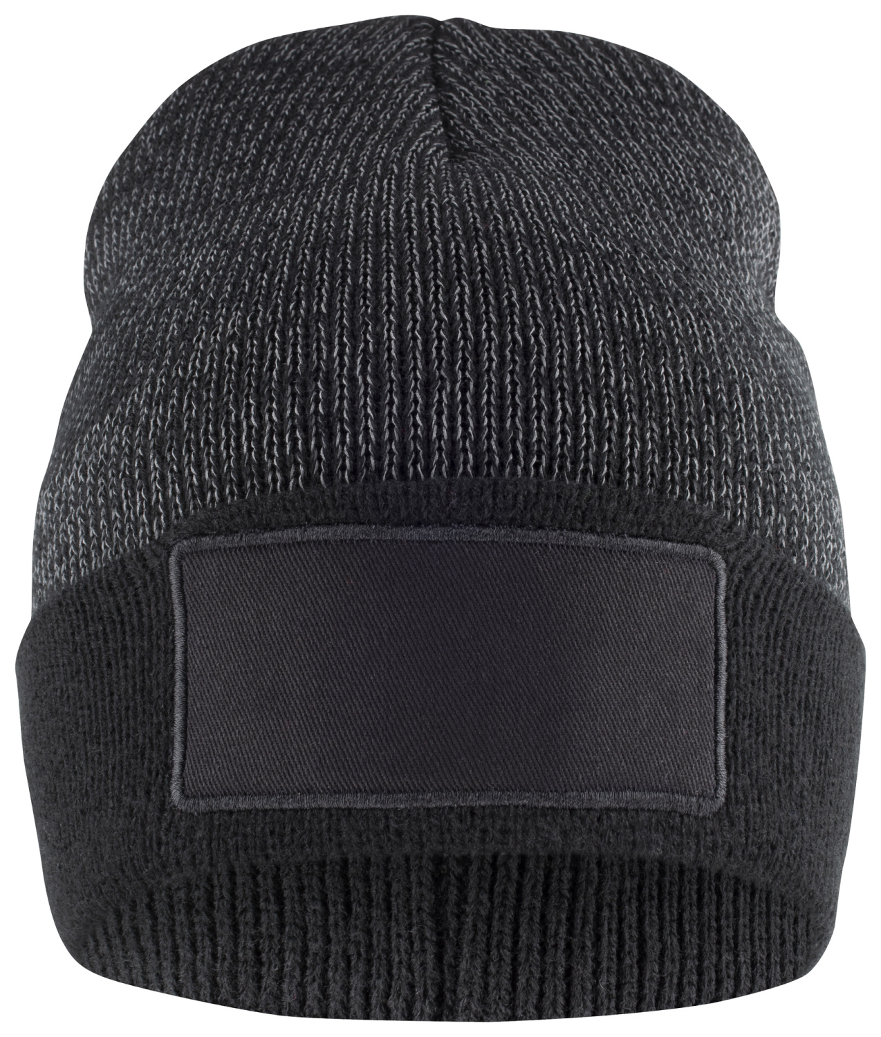 Clique Hubert Patch Reflective muts met omgeslagen rand