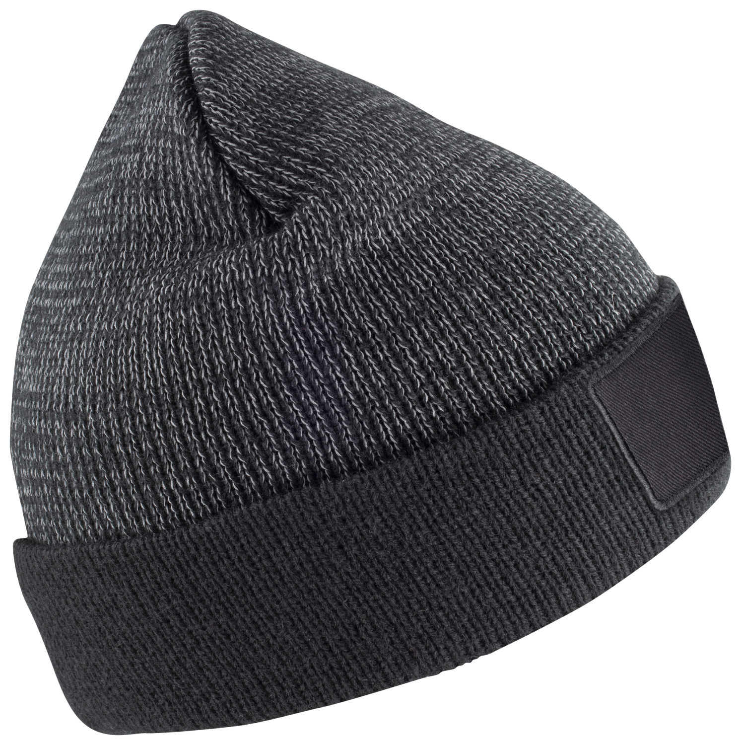 Clique Hubert Patch Reflective muts met omgeslagen rand