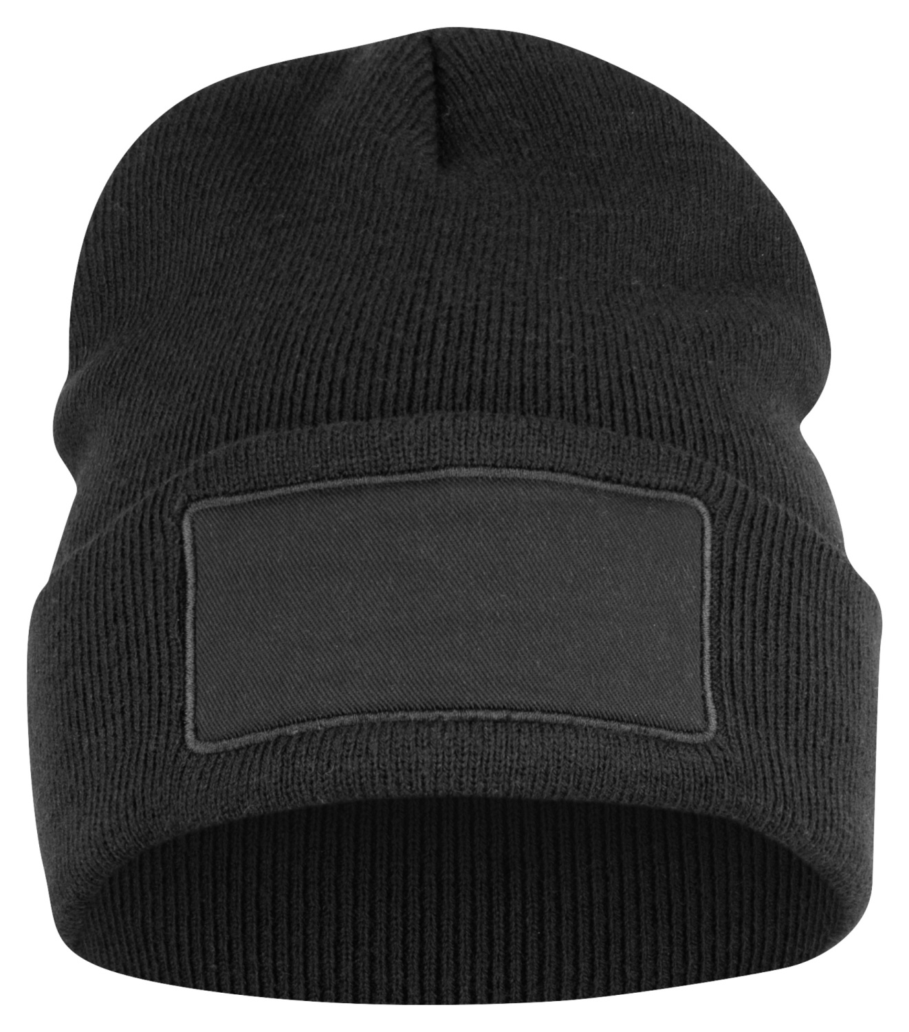 Clique Hubert patch Unisex gebreide muts