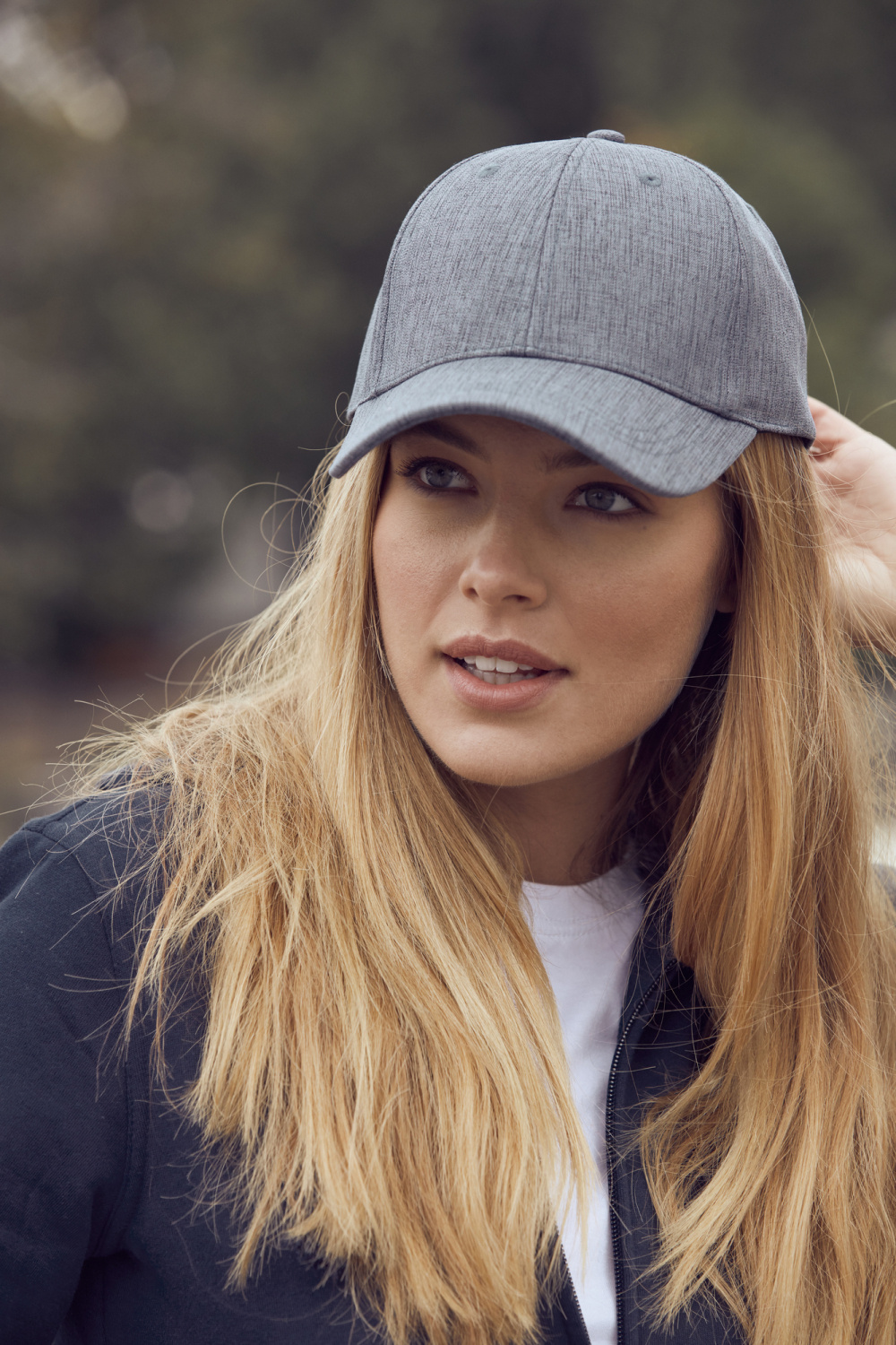Clique Melange cap unisex met zes panelen