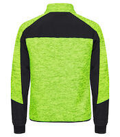 Clique Haines Men fleecejack met softshell vlakken