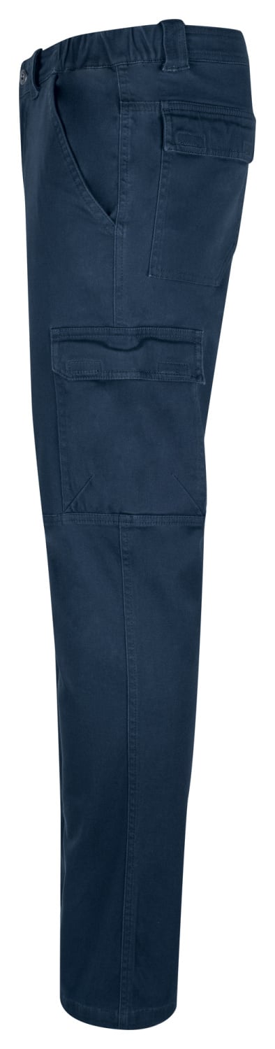 Clique Cargo Pocket Stretch unisex broek met twee cargozakken