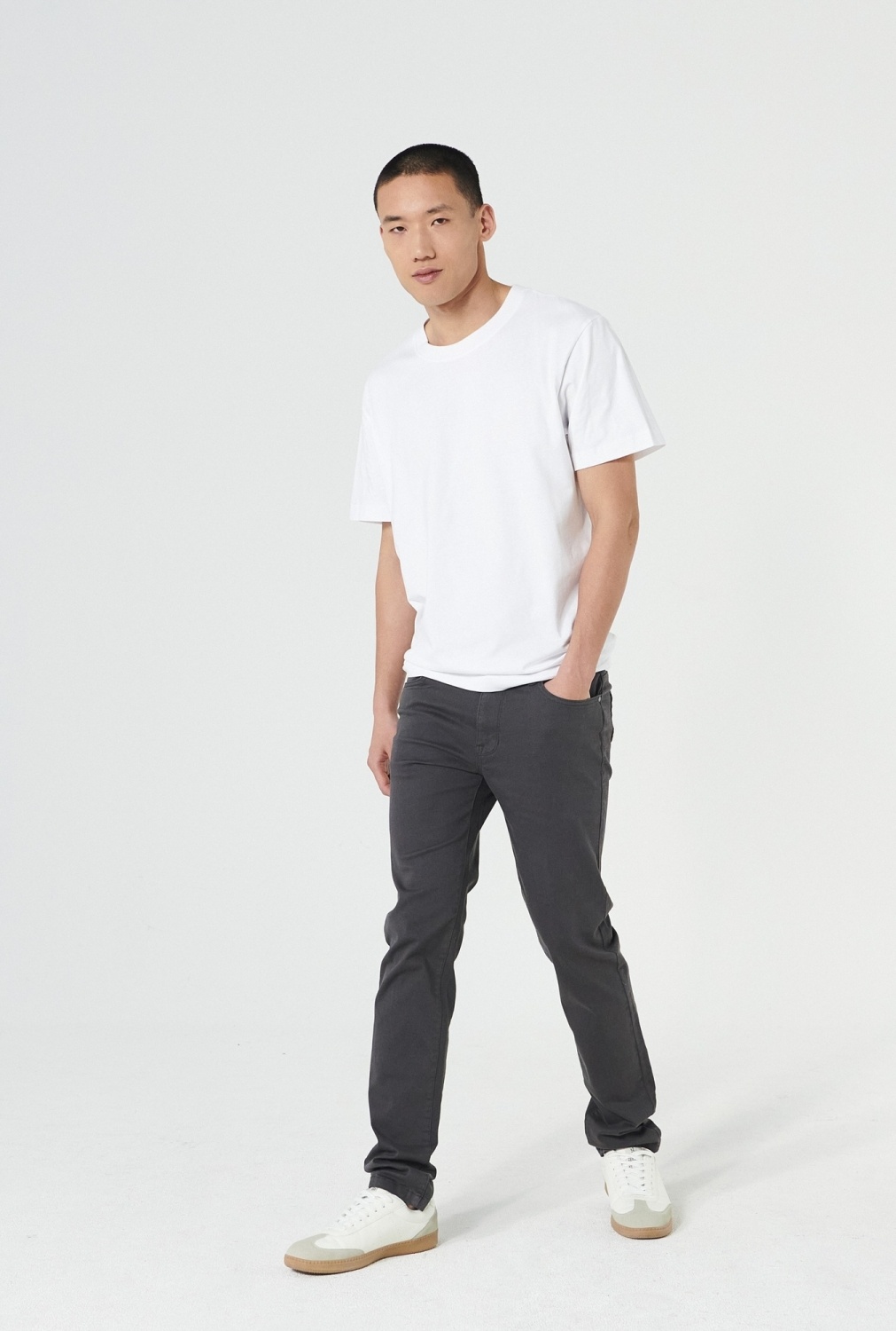 Clique 5-Pocket Stretch men broek met twee steekzakken