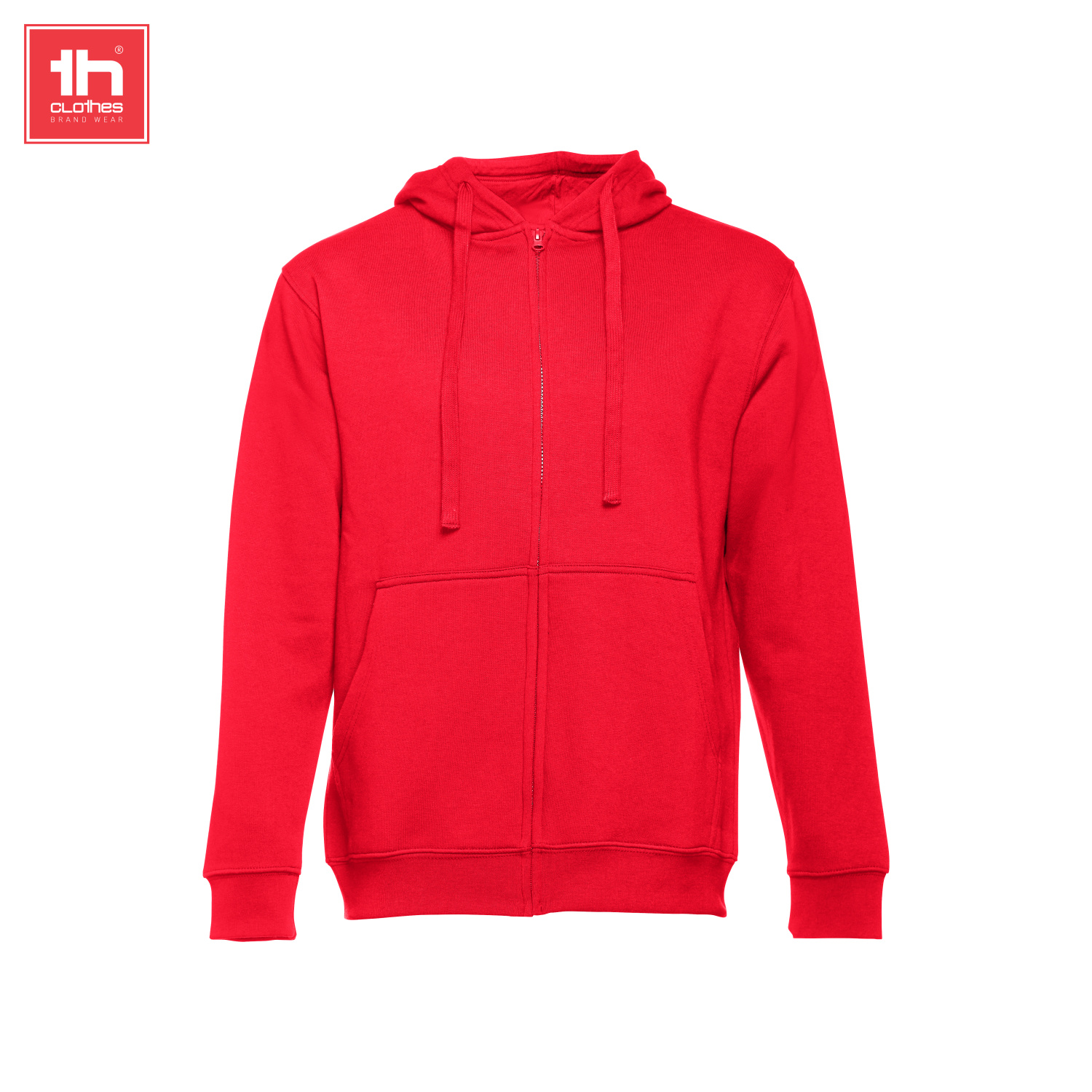 Amsterdam men hooded full zipped sweatshirt