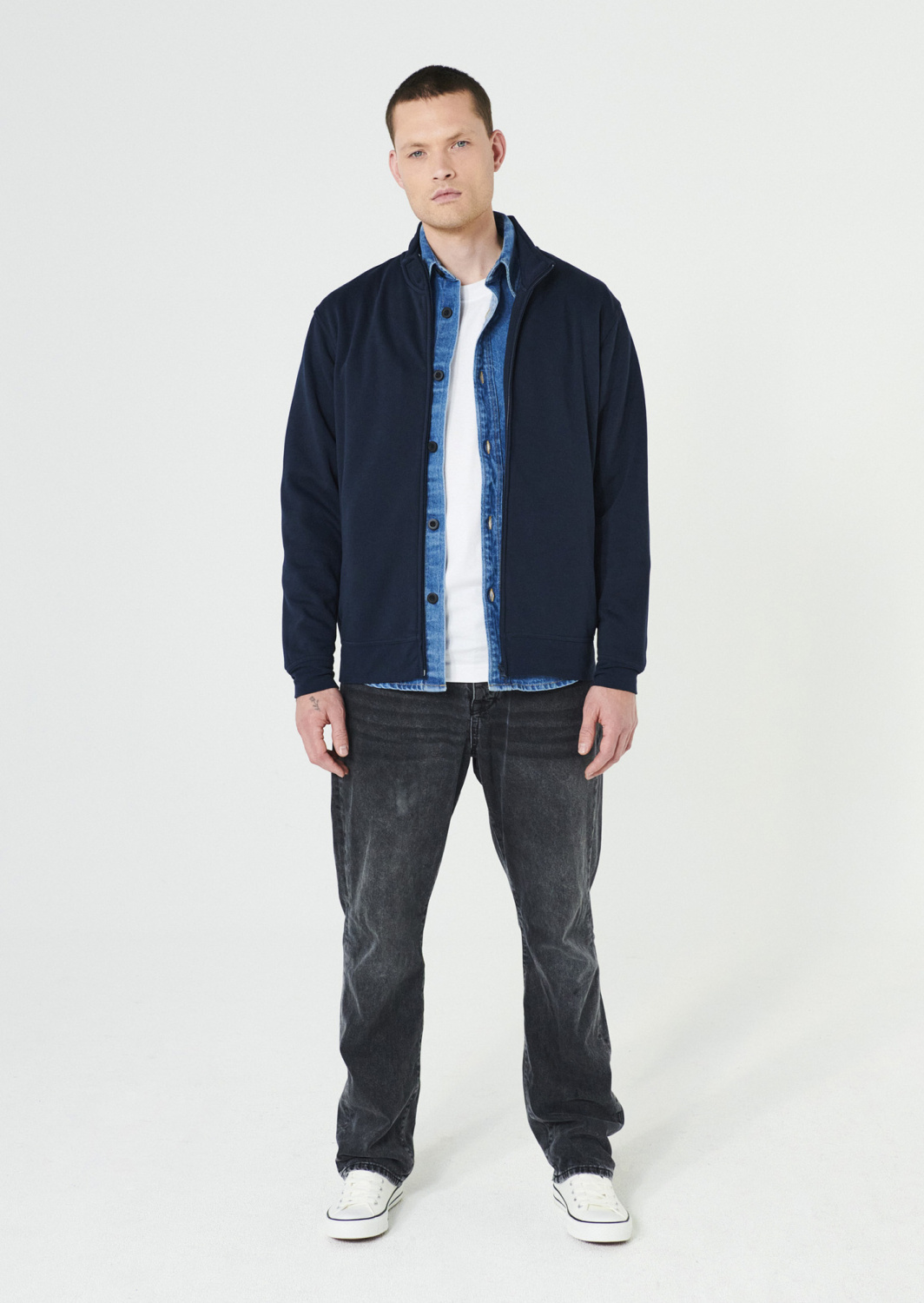 Clique Basic Cardigan Men Full zip