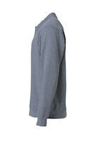 Clique Basic Polo Sweater Unisex knopen sluiting