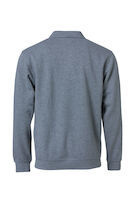 Clique Basic Polo Sweater Unisex knopen sluiting