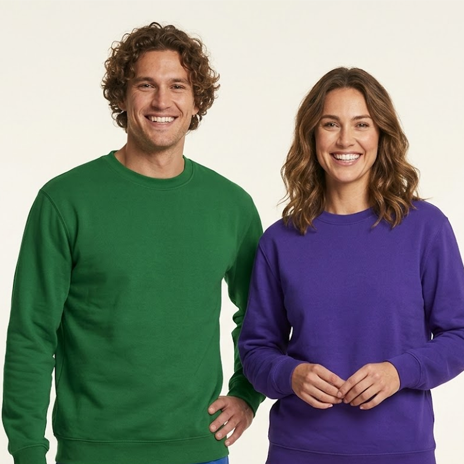 Clique Basic Roundneck unisex lange mouwen