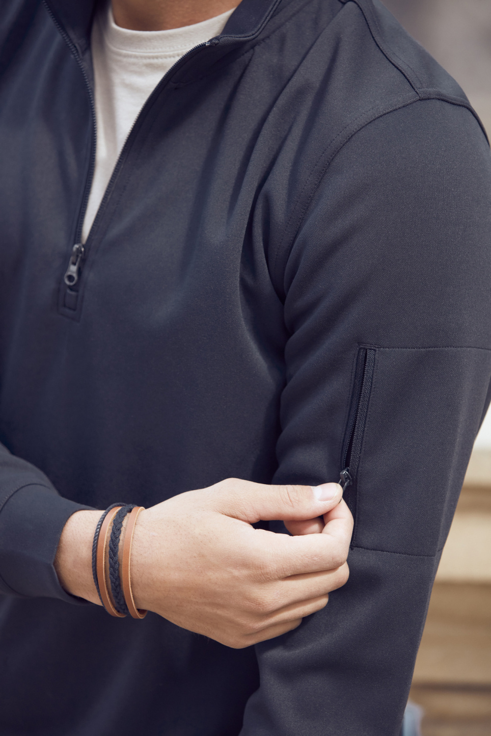 Clique Basic Active Half Zip men quarter zip