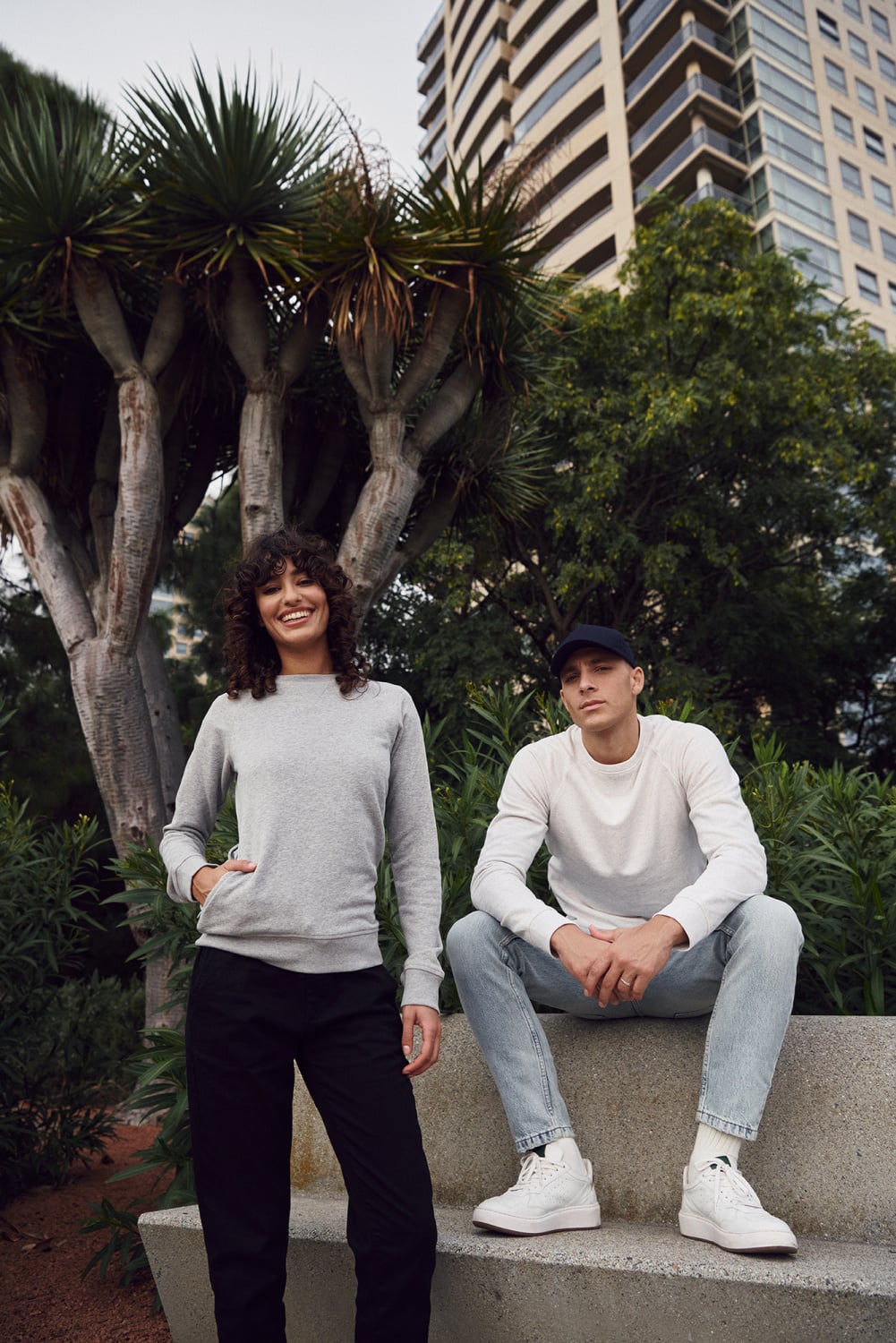 Clique Premium OC Roundneck Ladies sweater met zijzak