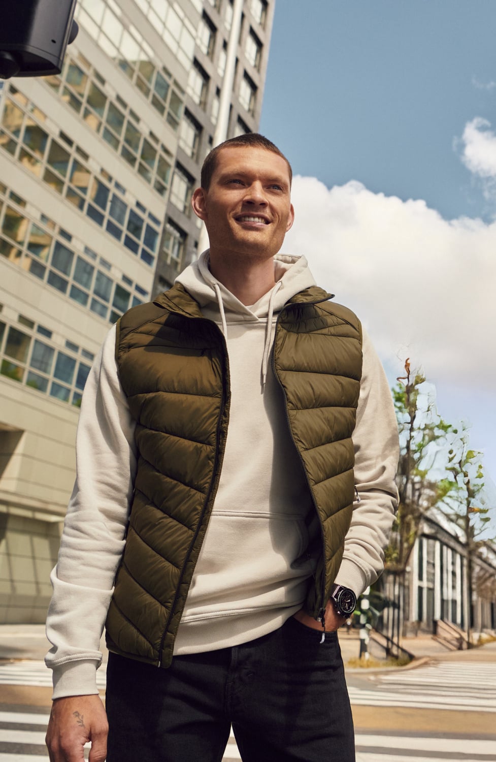 Clique Idaho Vest men mouwloos vest