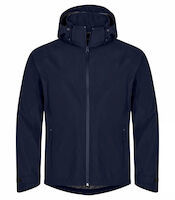 Clique classic shell jacket men oprolbare capuchon