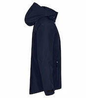Clique classic shell jacket men oprolbare capuchon