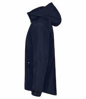Clique classic shell jacket men oprolbare capuchon