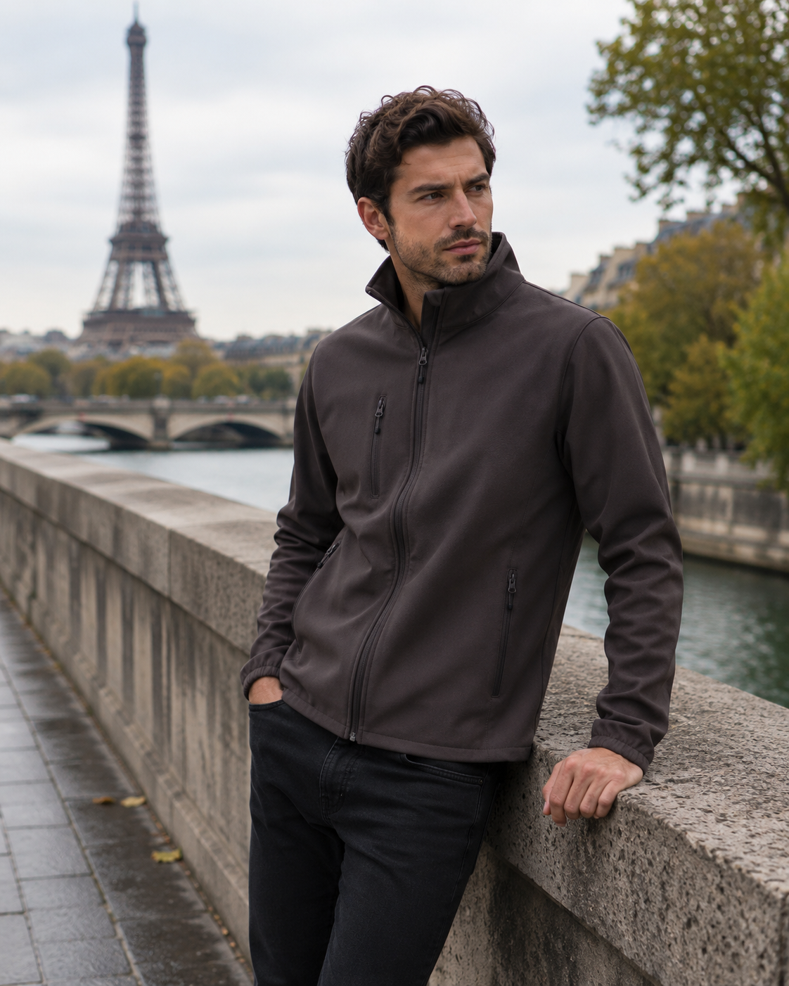Clique Classic Softshell Jacket Men 3-laagse softshell jas