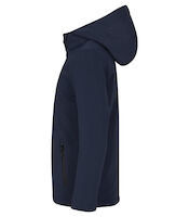 Clique Padded Hoody Softshell Junior unisex met afneembare capuchon