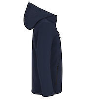 Clique Padded Hoody Softshell Junior unisex met afneembare capuchon