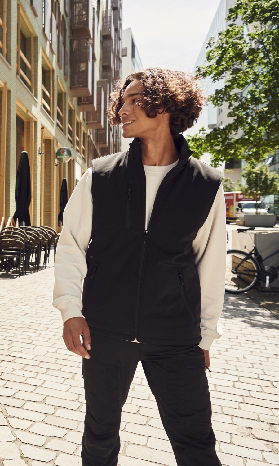 Clique Padded Softshell Vest Men gewatteerde softshell bodywarmer