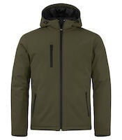 Clique Padded Hoody Softshell Men gewatteerd softshell jack