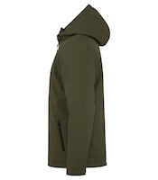 Clique Padded Hoody Softshell Men gewatteerd softshell jack
