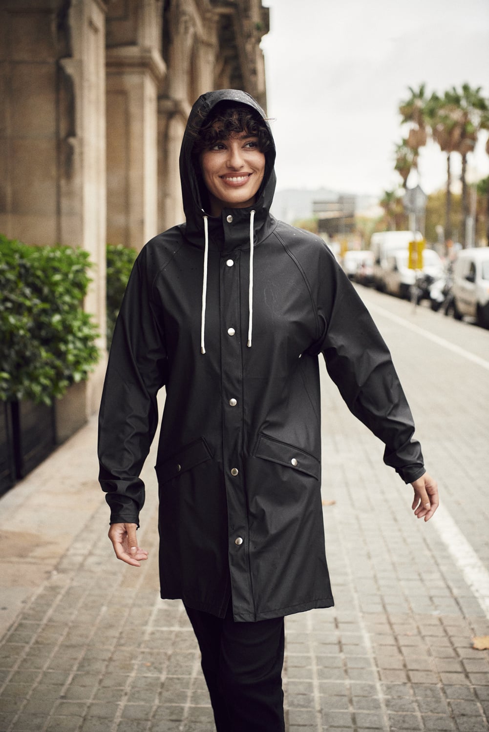 Clique Classic Rain Jacket Unisex met verstelbare capuchon