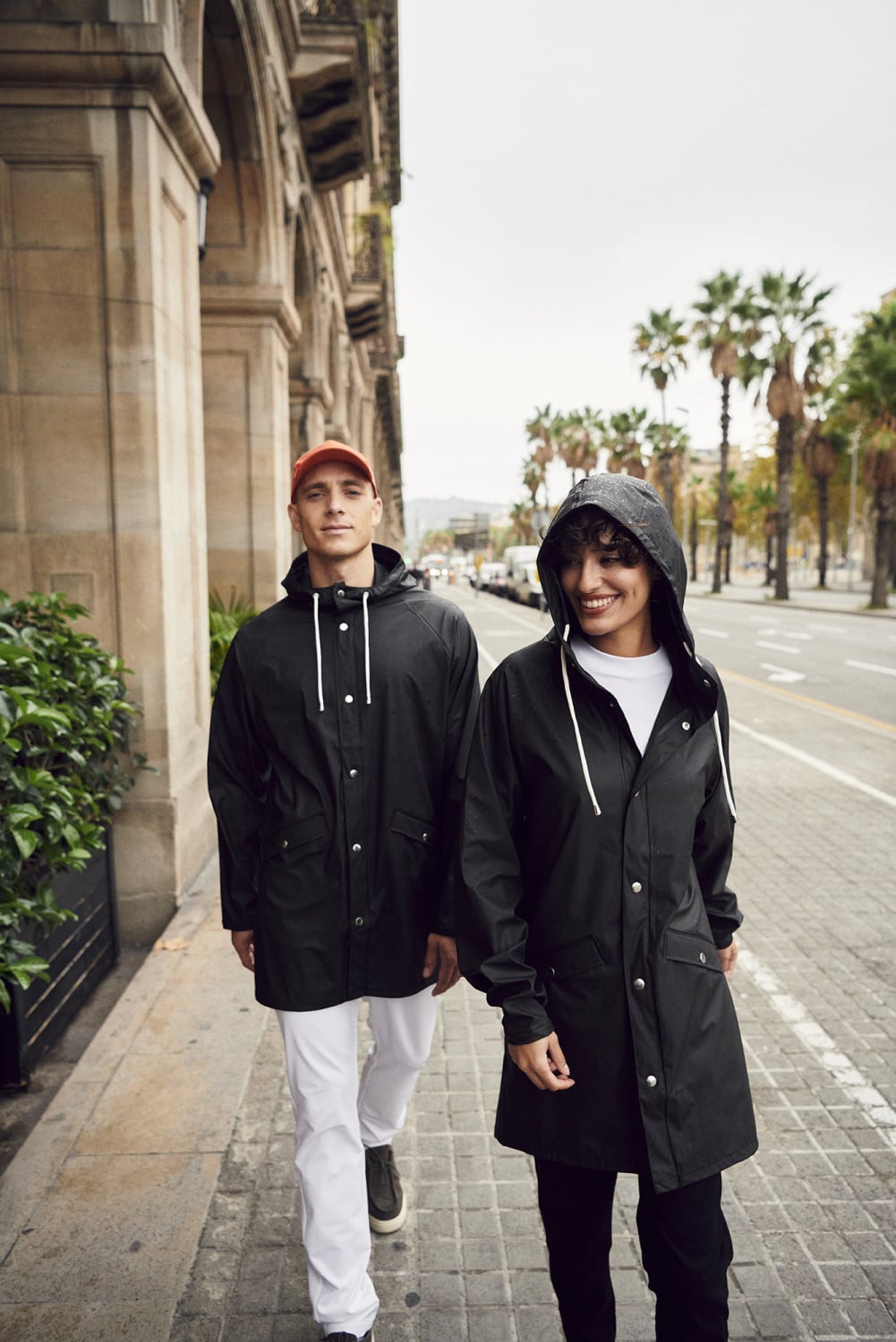 Clique Classic Rain Jacket Unisex met verstelbare capuchon