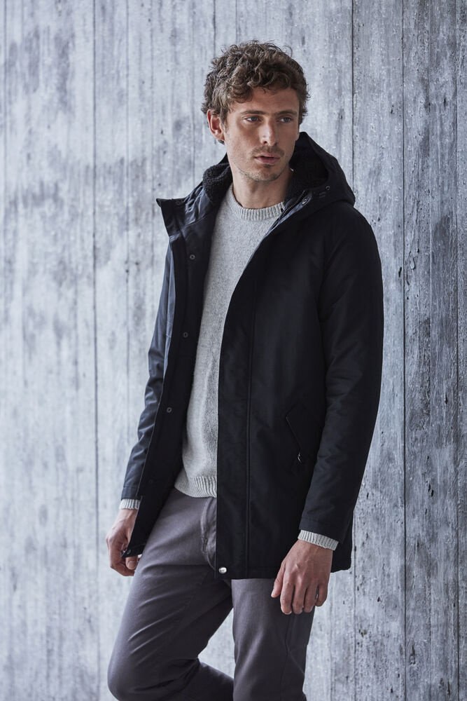 Clique Creston Unisex gevoerde parka beschermd tegen wind en water