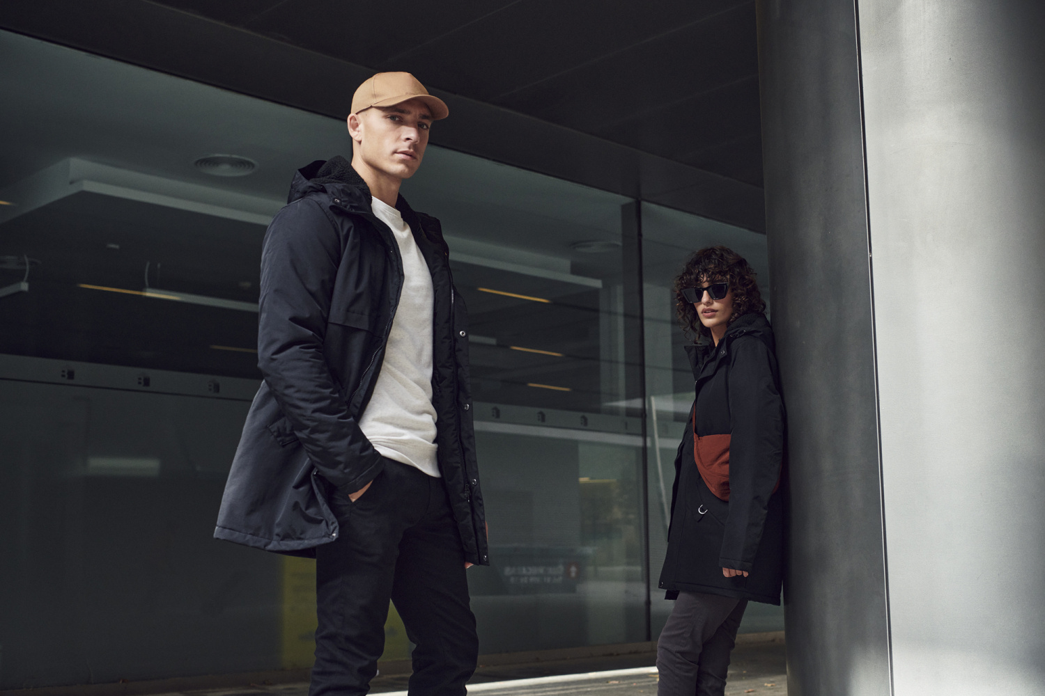 Clique Creston Unisex gevoerde parka beschermd tegen wind en water