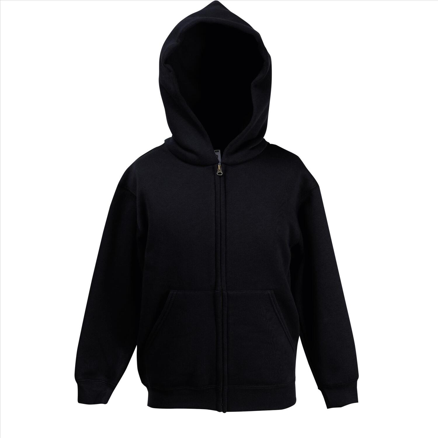 Fruit of the Loom Kids Classic Hooded Sweat Jacket