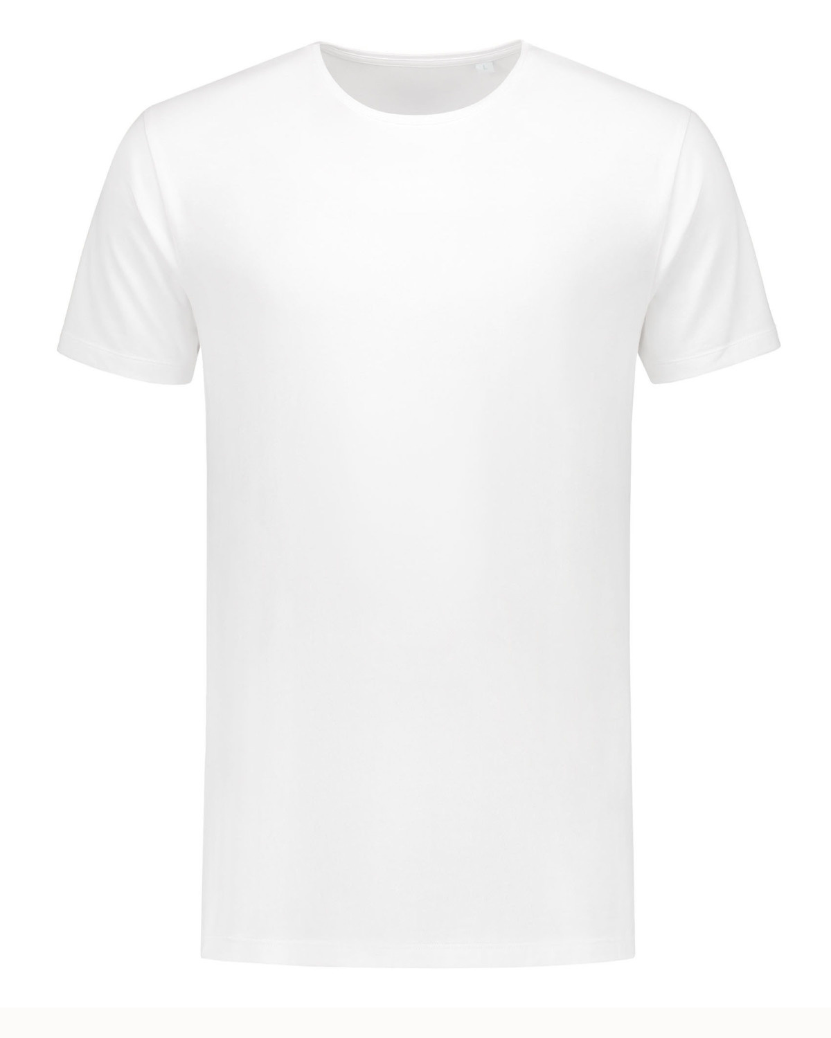 Men Fine Cotton Elastane T-shirt  korte mouwen