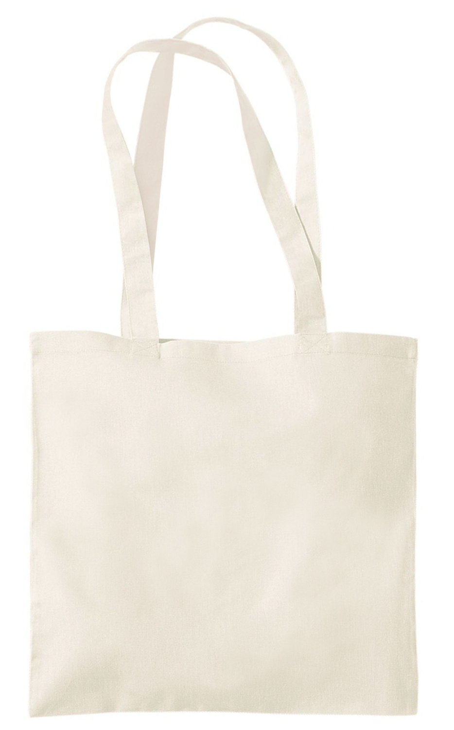 Katoenen tassen   2510- 150 grams lang hengsel 70cm  38X42cm